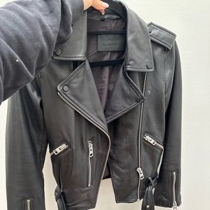 Allsaints Leather Jacket, worn once